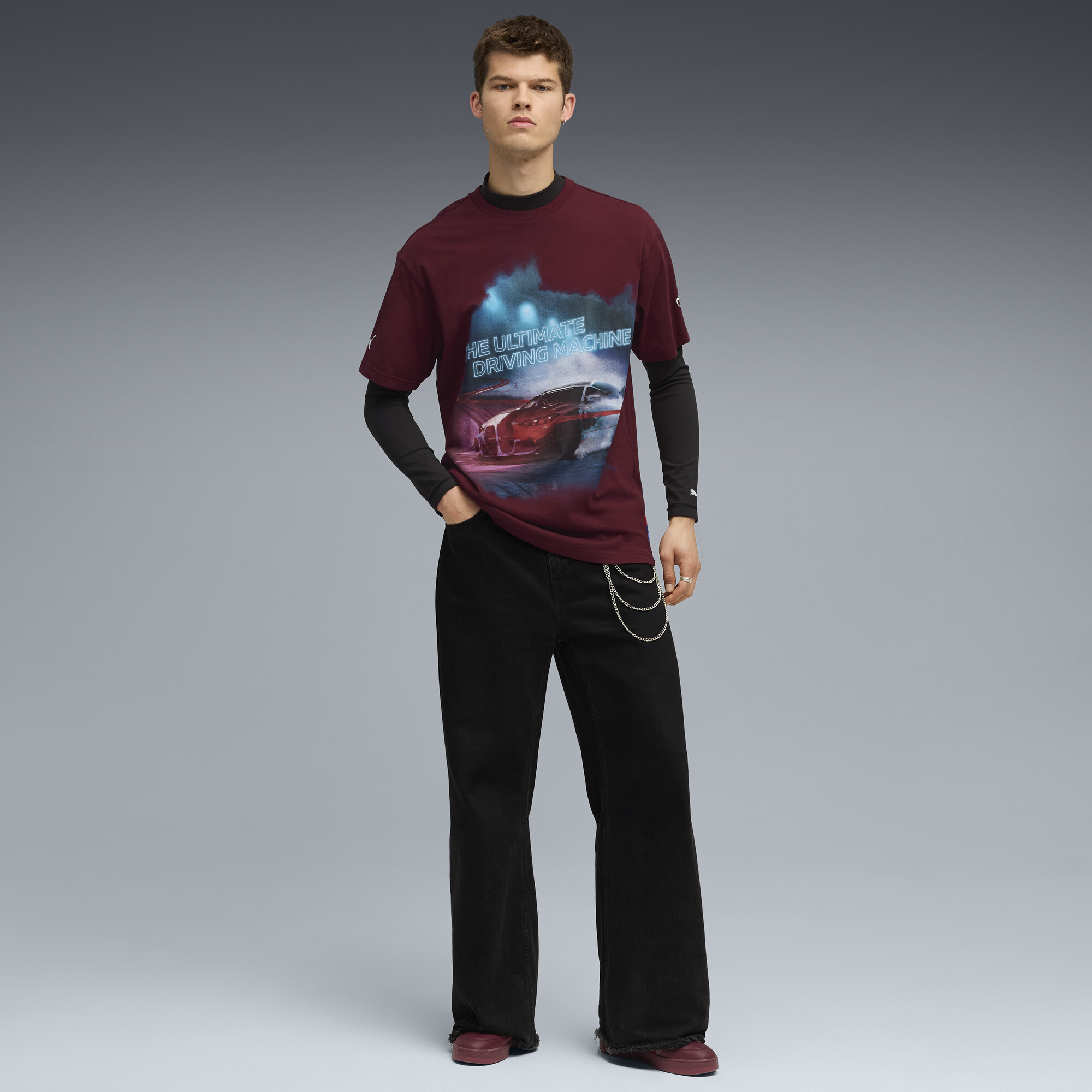 PUMA BMW M Motorsport Car Graphic T-shirt voor Heren thumbnail 4