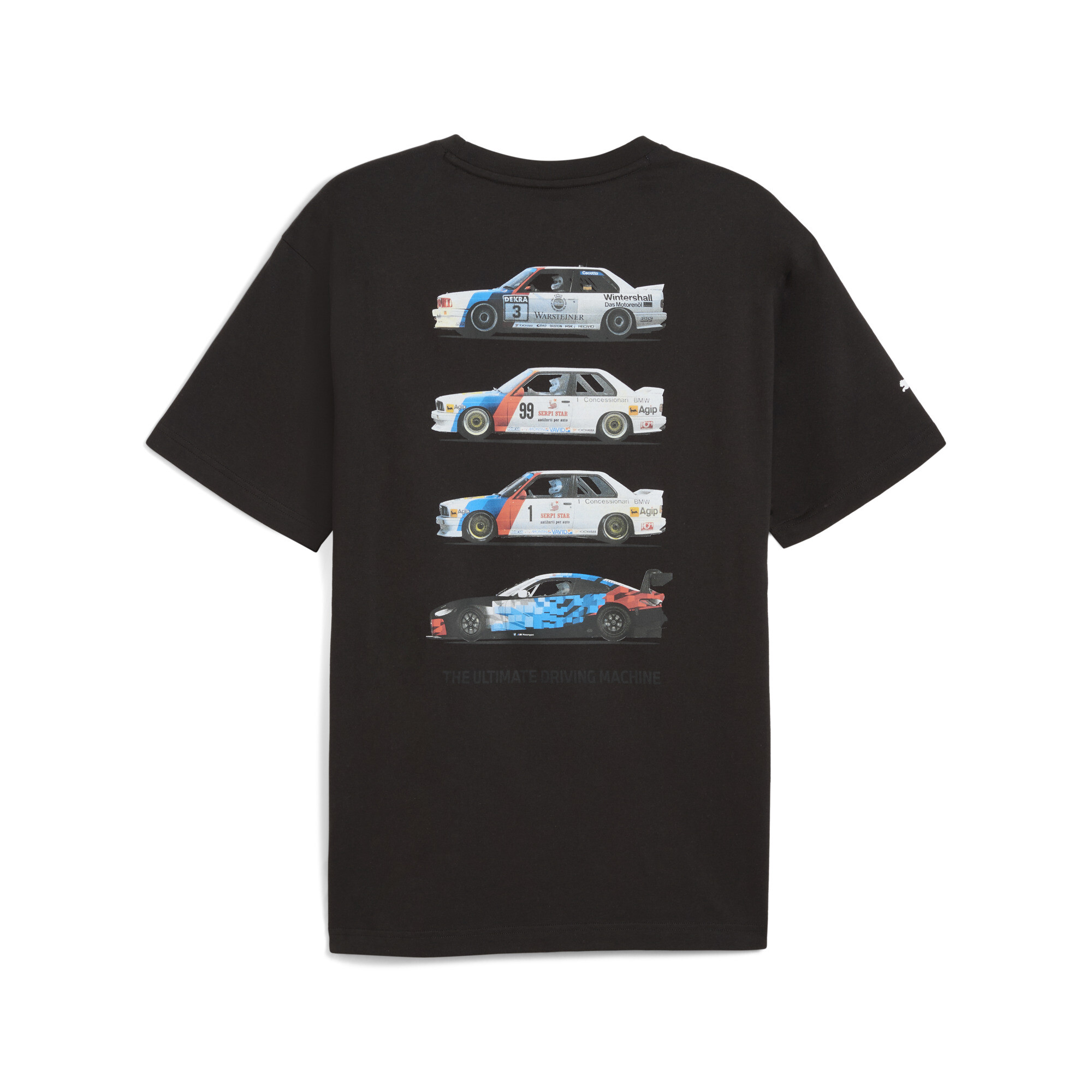 PUMA BMW M Motorsport Car Graphic T-shirt voor Heren, Zwart, Maat L thumbnail 2