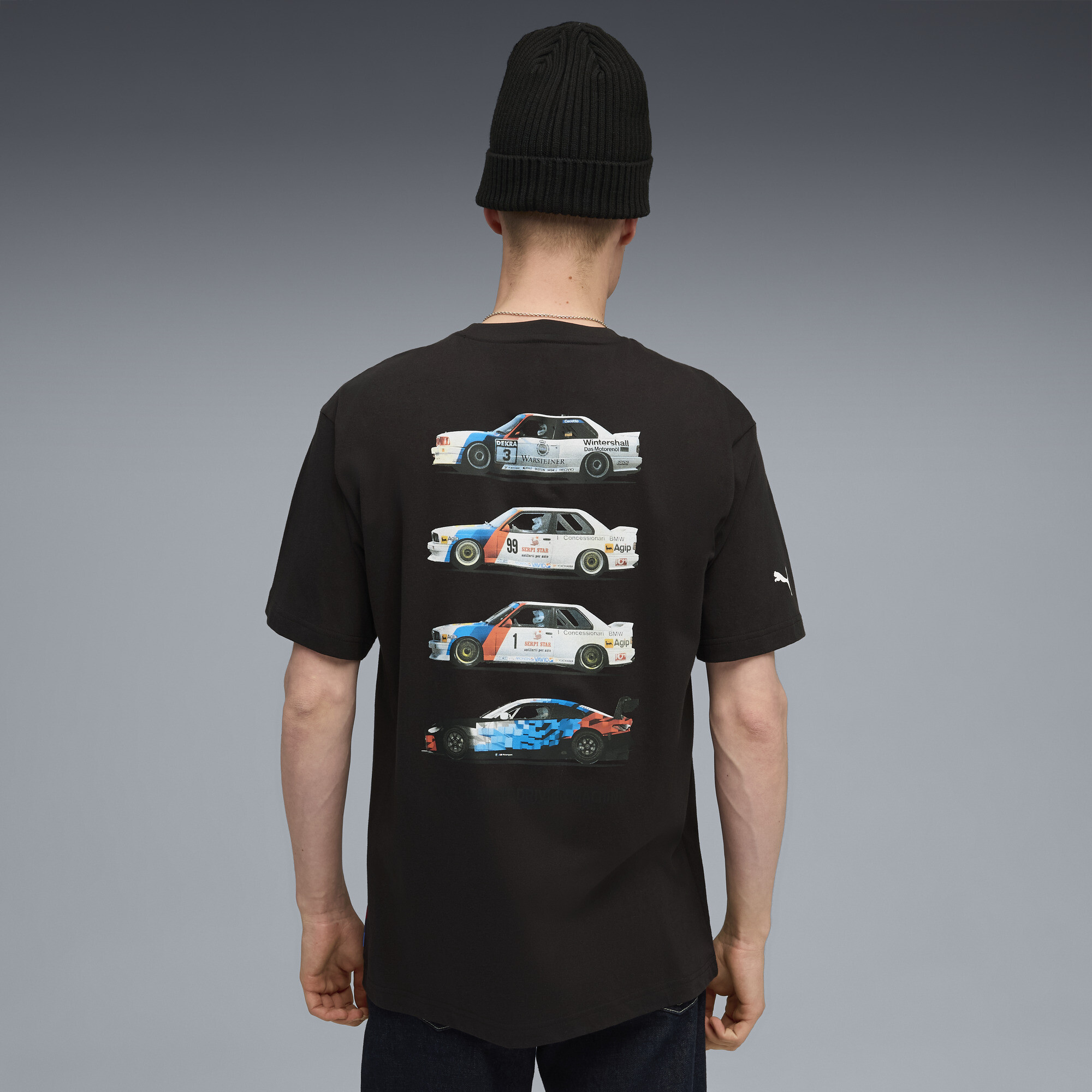 PUMA BMW M Motorsport Car Graphic T-shirt voor Heren, Zwart, Maat L thumbnail 5
