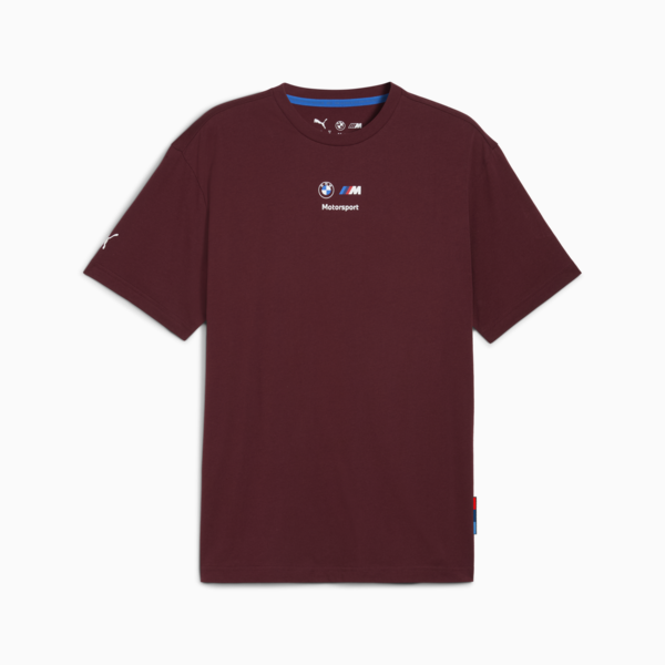 BMW M Motorsport Car Graphic Tee Men, Ruby Shimmer, large-ZAF