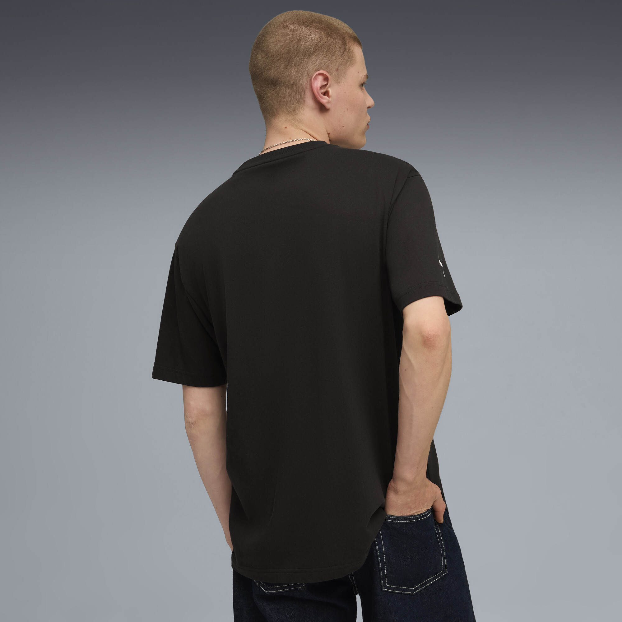 PUMA BMW M Motorsport Block T-shirt voor Heren, Zwart, Maat XL thumbnail 5