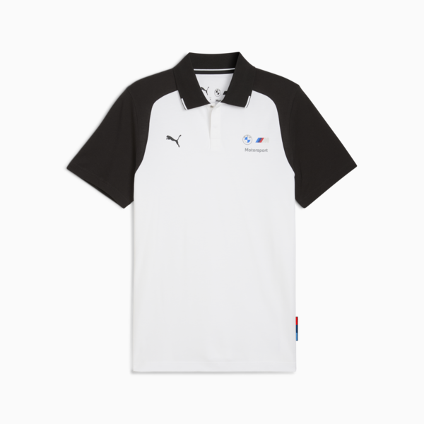 BMW M Motorsport Polo Men, PUMA White, large-ZAF