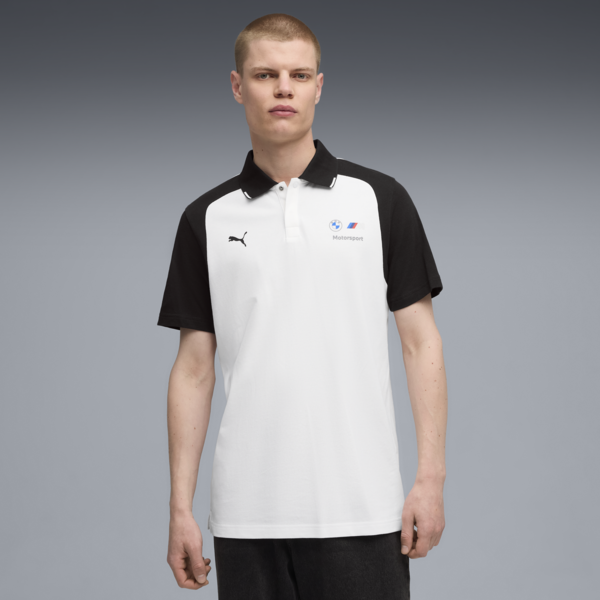 BMW M Motorsport Polo Men, PUMA White, large-ZAF