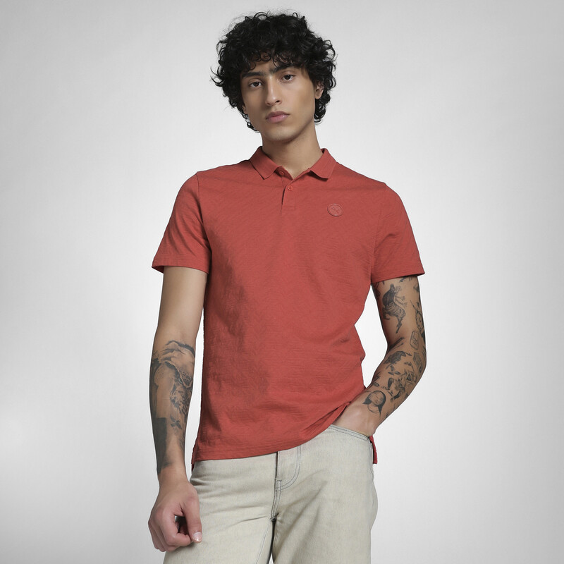 

Men's PUMA Premium Essential Jacquard Polo