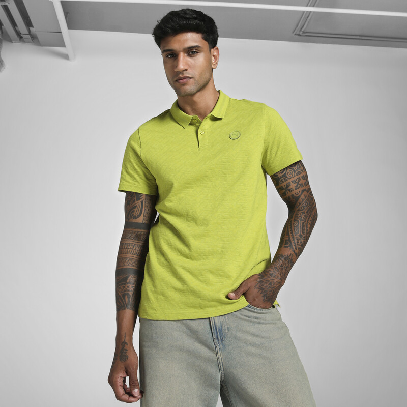 

Men's PUMA Premium Essential Jacquard Polo