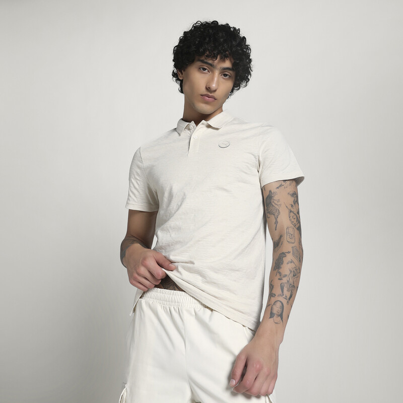 

Men's PUMA Premium Essential Jacquard Polo