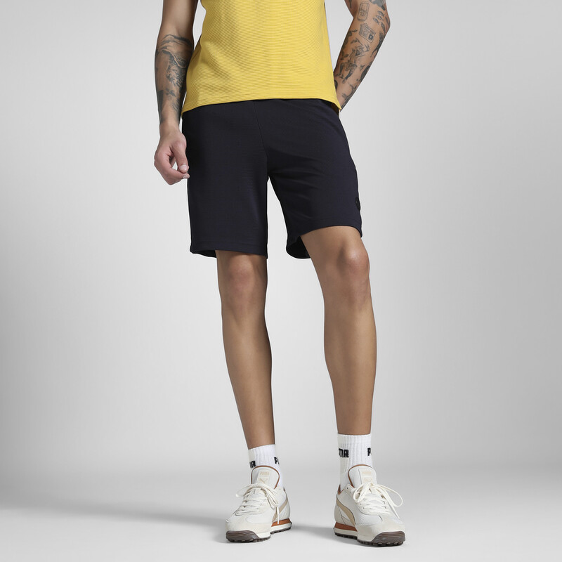 

Men's PUMA Elevated Essentials Regular Fit Waffle Shorts