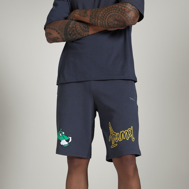 

Men's PUMA SUPER Graphic Knit Shorts