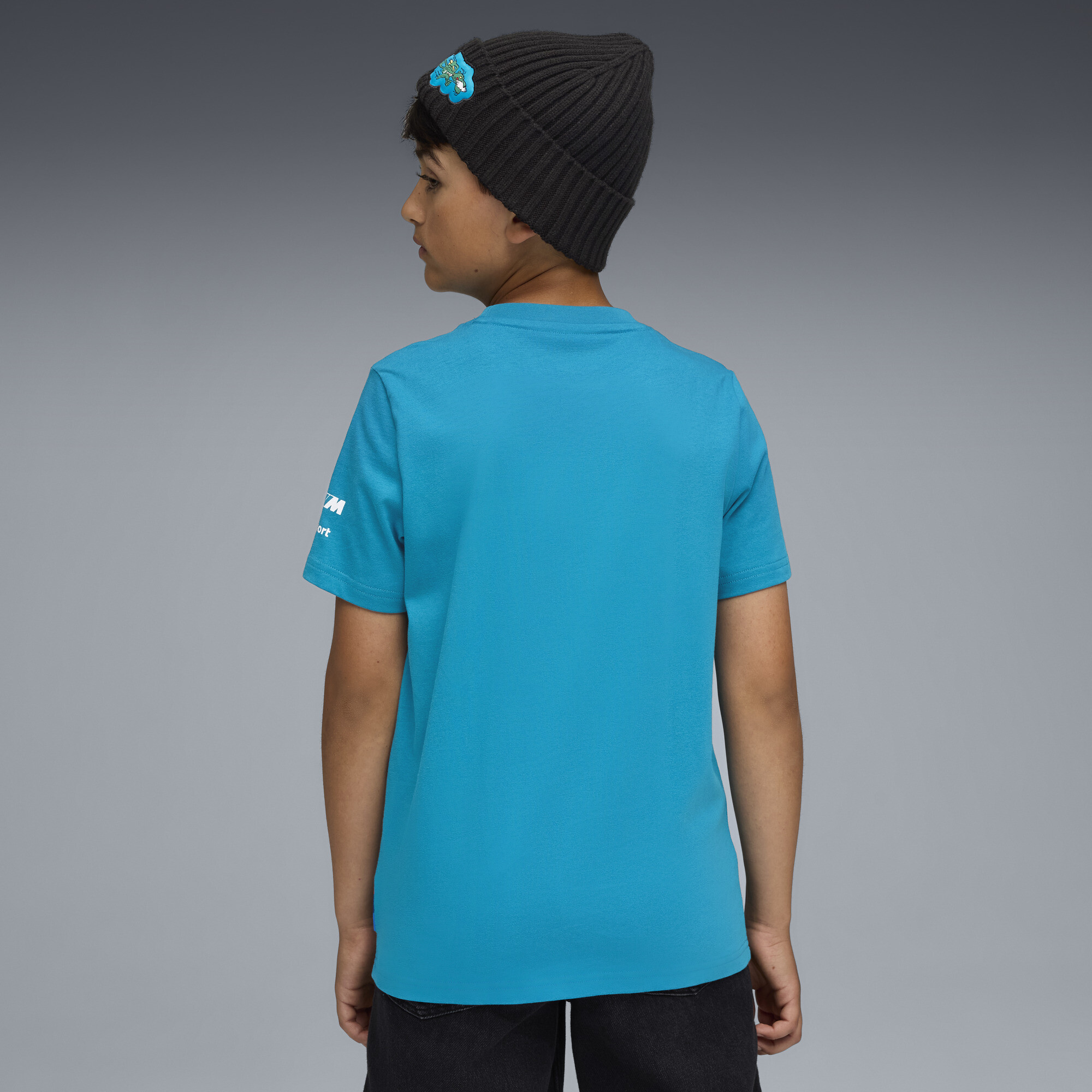 PUMA BMW M Motorsport Car Graphic T-shirt, Blauw, Maat 11-12Y thumbnail 3