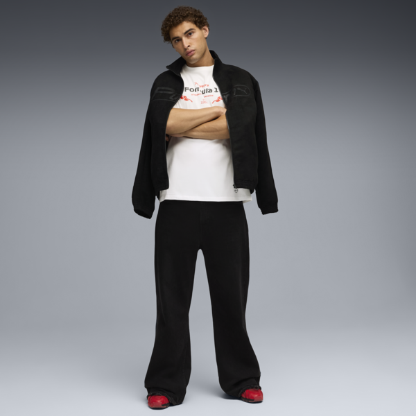 F1® Essentials Graphic Tee Men, PUMA White, large-ZAF