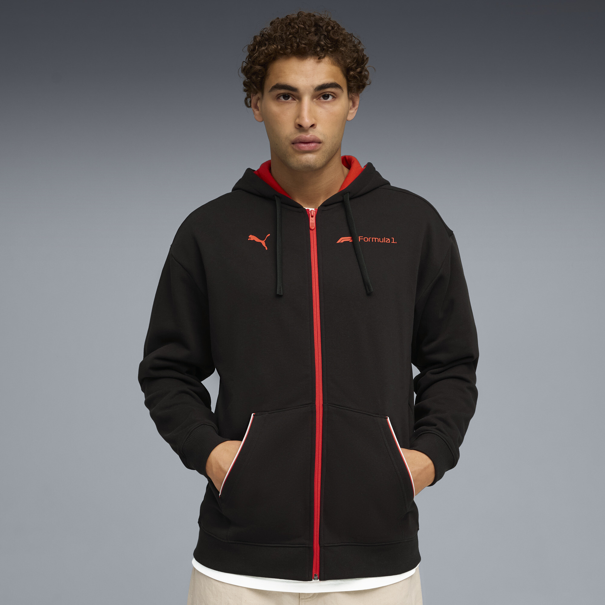 Худи F1® Essential+ Full-Zip Hoodie Men | Цвет: Черный | Puma