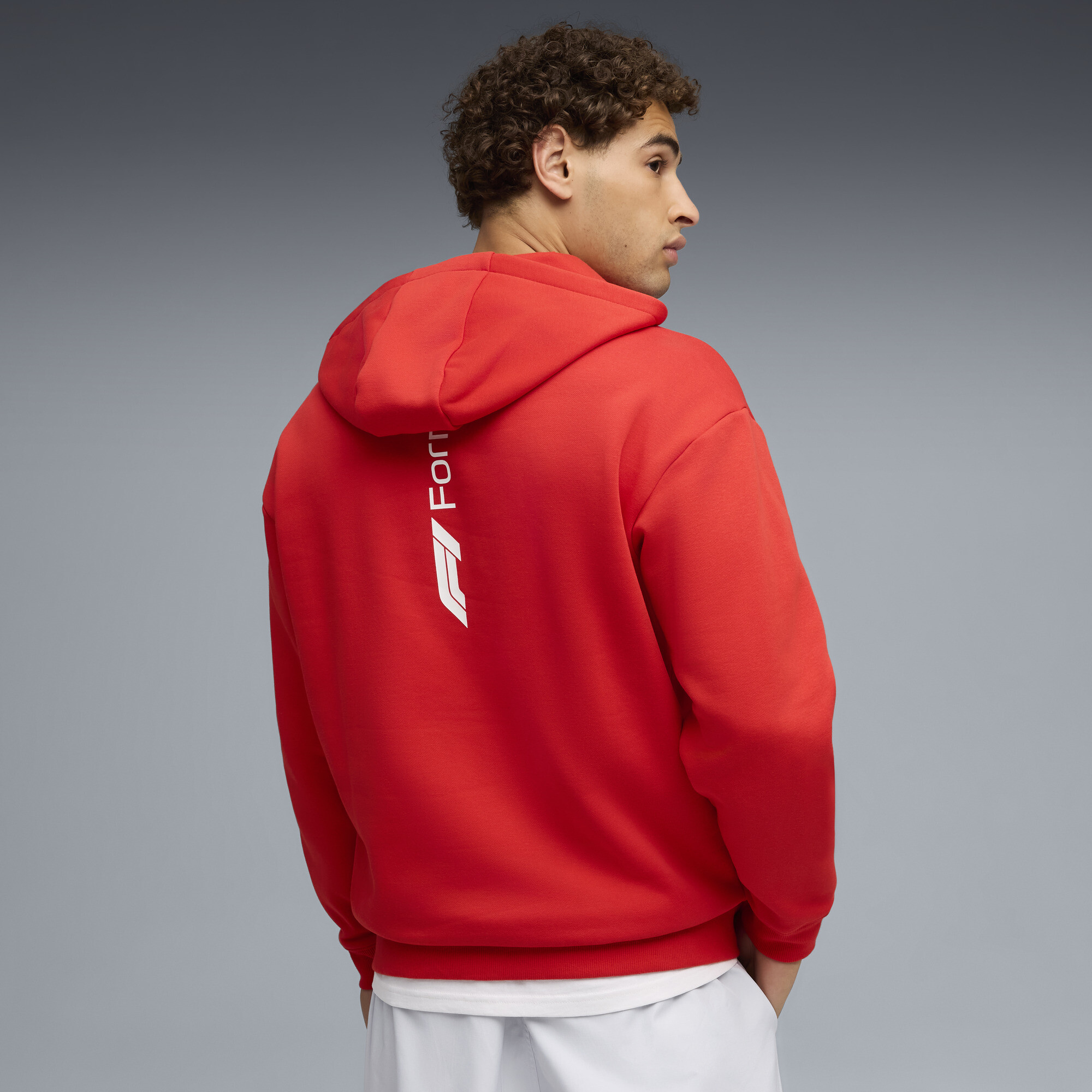 PUMA F1Â® Essential+ hoodie met volledige rits voor Heren, Rood, Maat 3XL thumbnail 5