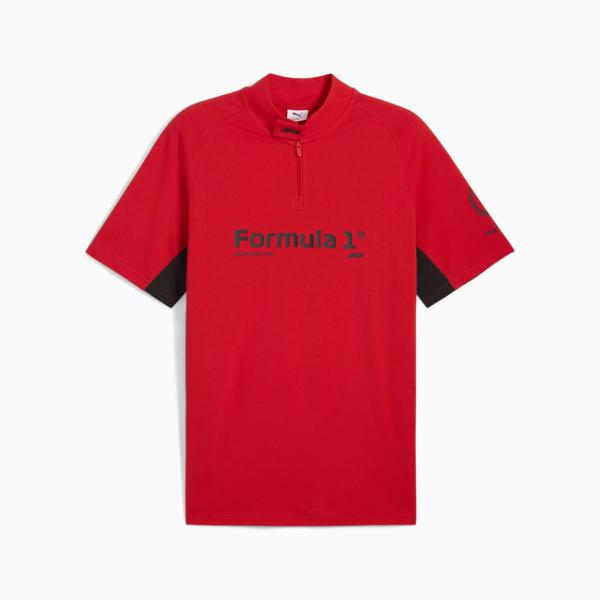 F1® 75yrs Regular Polo Men, Pop Red, large-ZAF