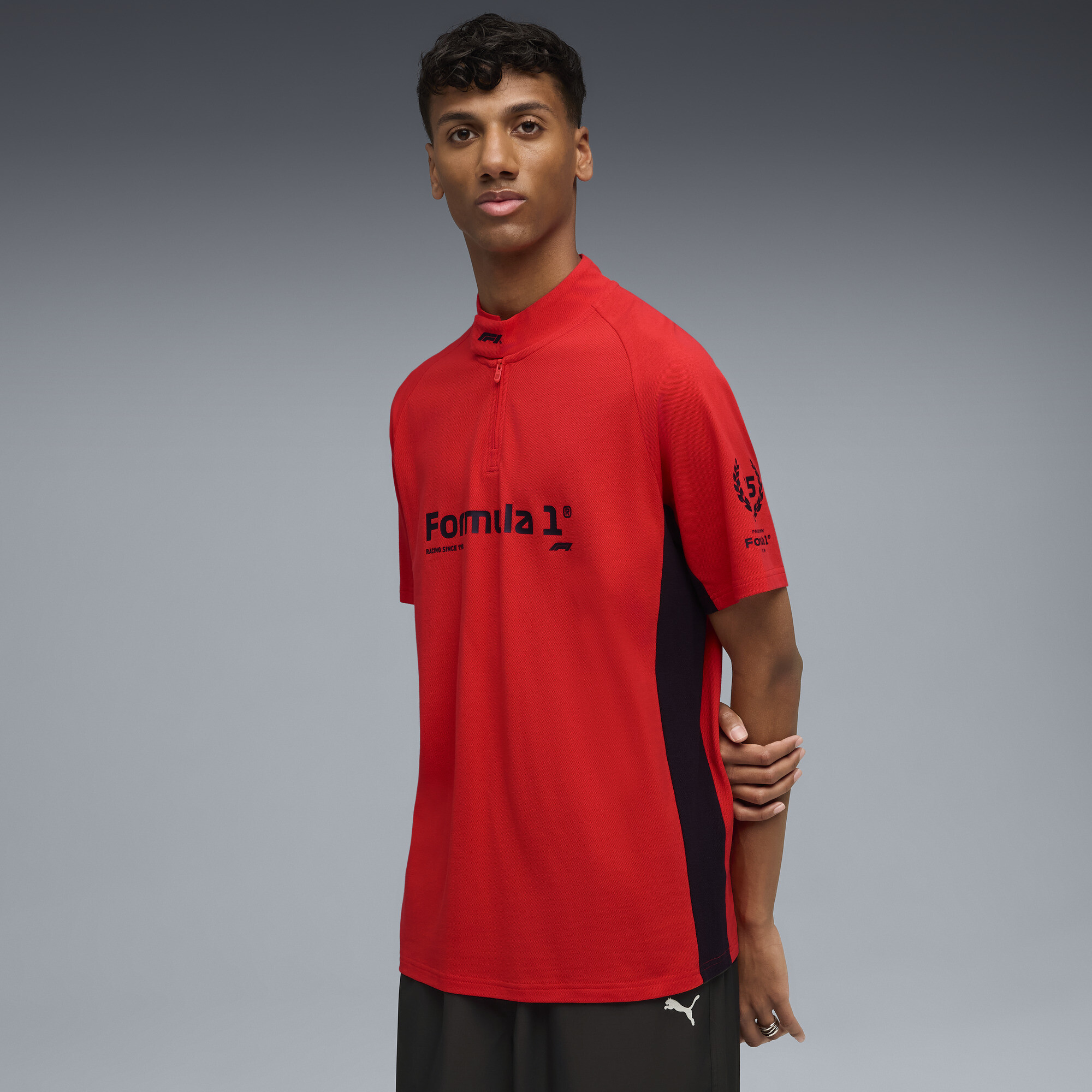 F1® 75yrs Erkek Standart Kesim Polo | Kırmızı | Puma | Sku