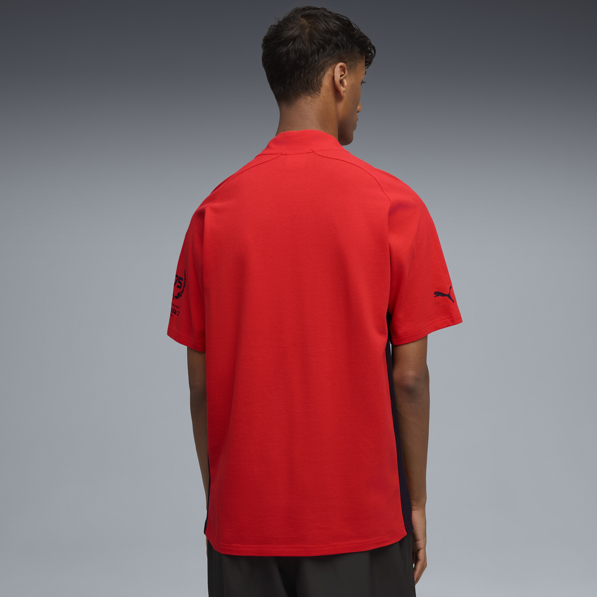 PUMA F1Â® 75 yrs normale polo voor Heren, Rood, Maat S thumbnail 5