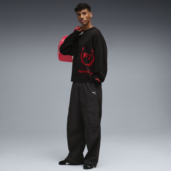 F1® 75 Yrs Knitted Crew Neck Men, PUMA Black, large-ZAF