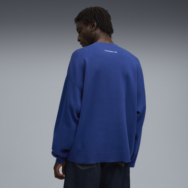 PUMA x PORSCHE LEGACY Lifestyle Knit Crew Neck Men, Clyde Royal, large-ZAF