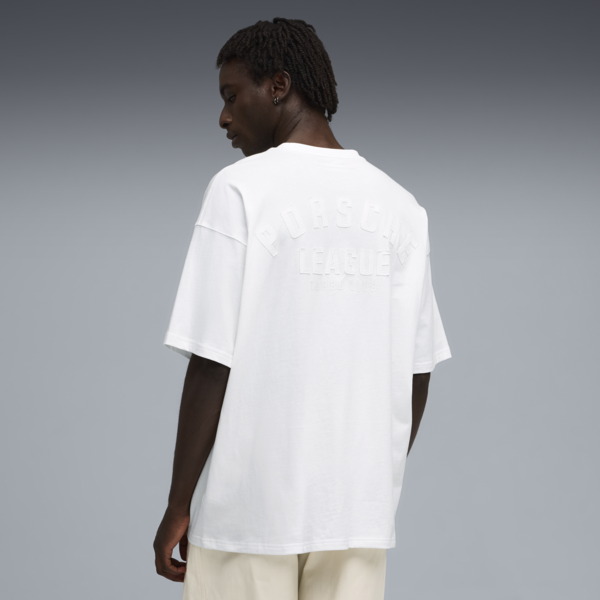 Porsche Legacy Lifestyle Tee Men, PUMA White, large-ZAF