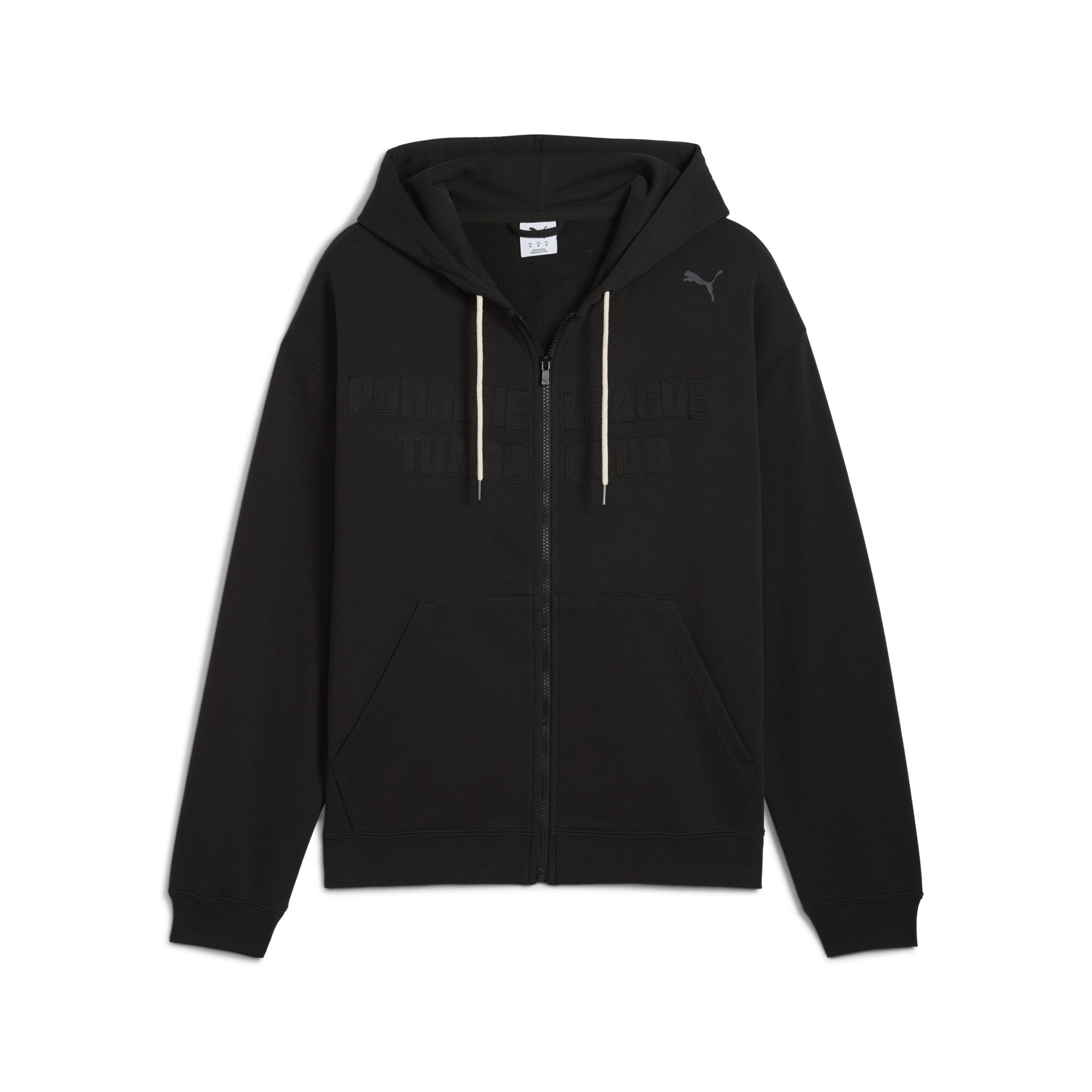 Puma x PORSCHE LEGACY Lifestyle Zip Jacke Herren | Mit Plain | Black | Größe: XXL