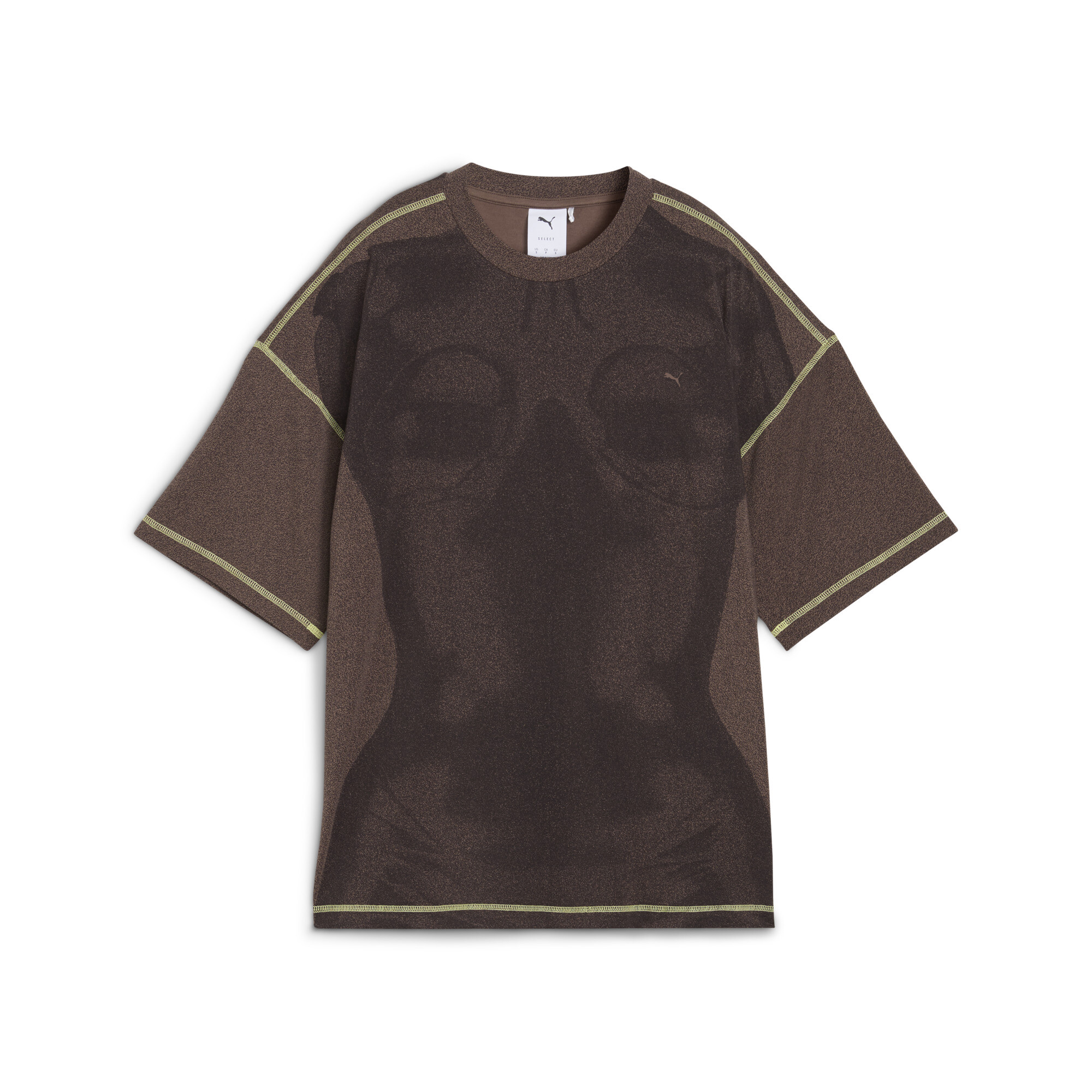 PUMA YONA T-shirt met all-over-print voor Dames, Brons, Maat L thumbnail 3