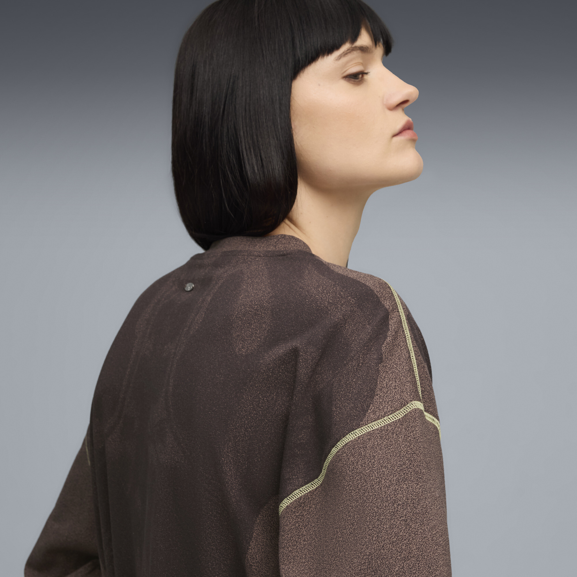 PUMA YONA T-shirt met all-over-print voor Dames, Brons, Maat L thumbnail 7