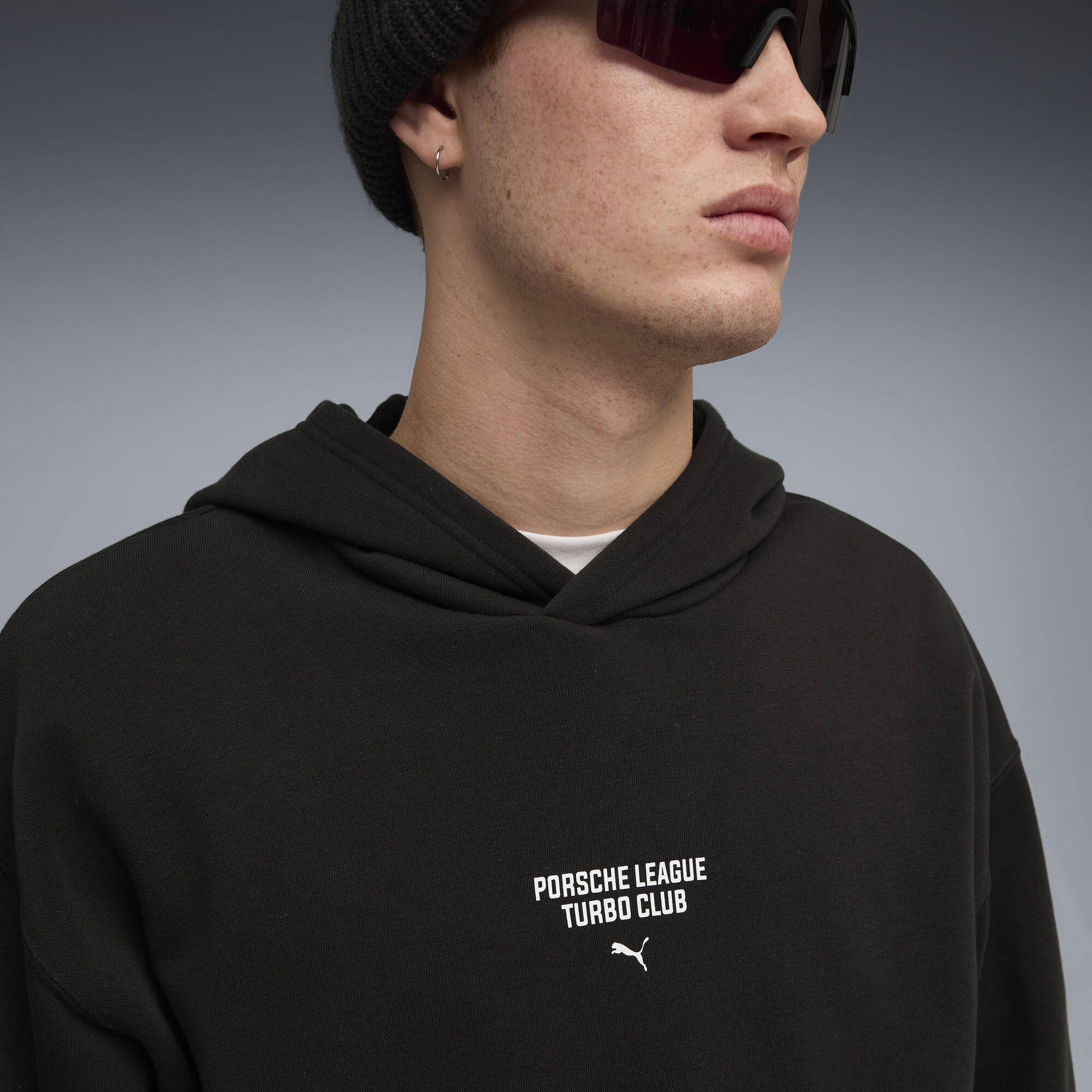 PUMA Porsche Legacy 911 hoodie met print voor Heren, Zwart, Maat XS thumbnail 5