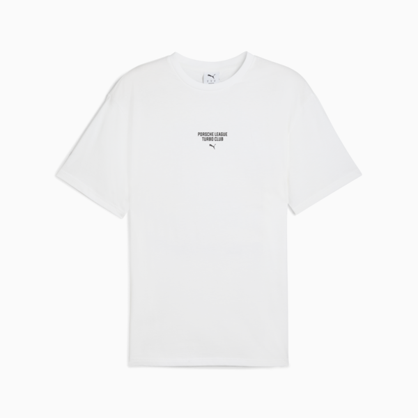 Porsche Legacy Graphic Tee Men, PUMA White, large-ZAF