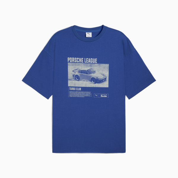 PUMA x PORSCHE LEGACY Graphic Tee 2 Men, Clyde Royal, large-ZAF