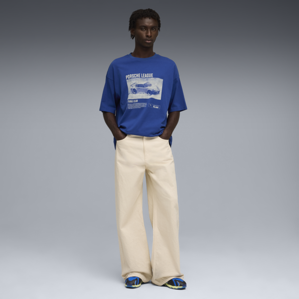 PUMA x PORSCHE LEGACY Graphic Tee 2 Men, Clyde Royal, large-ZAF