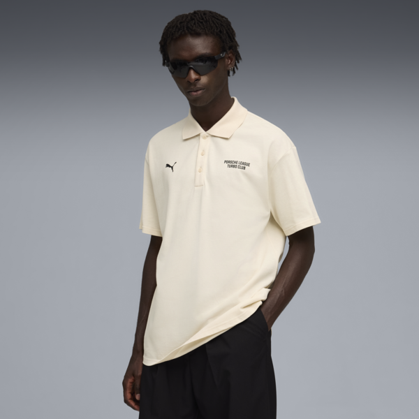 Porsche Legacy Polo Men, Alpine Snow, large-ZAF