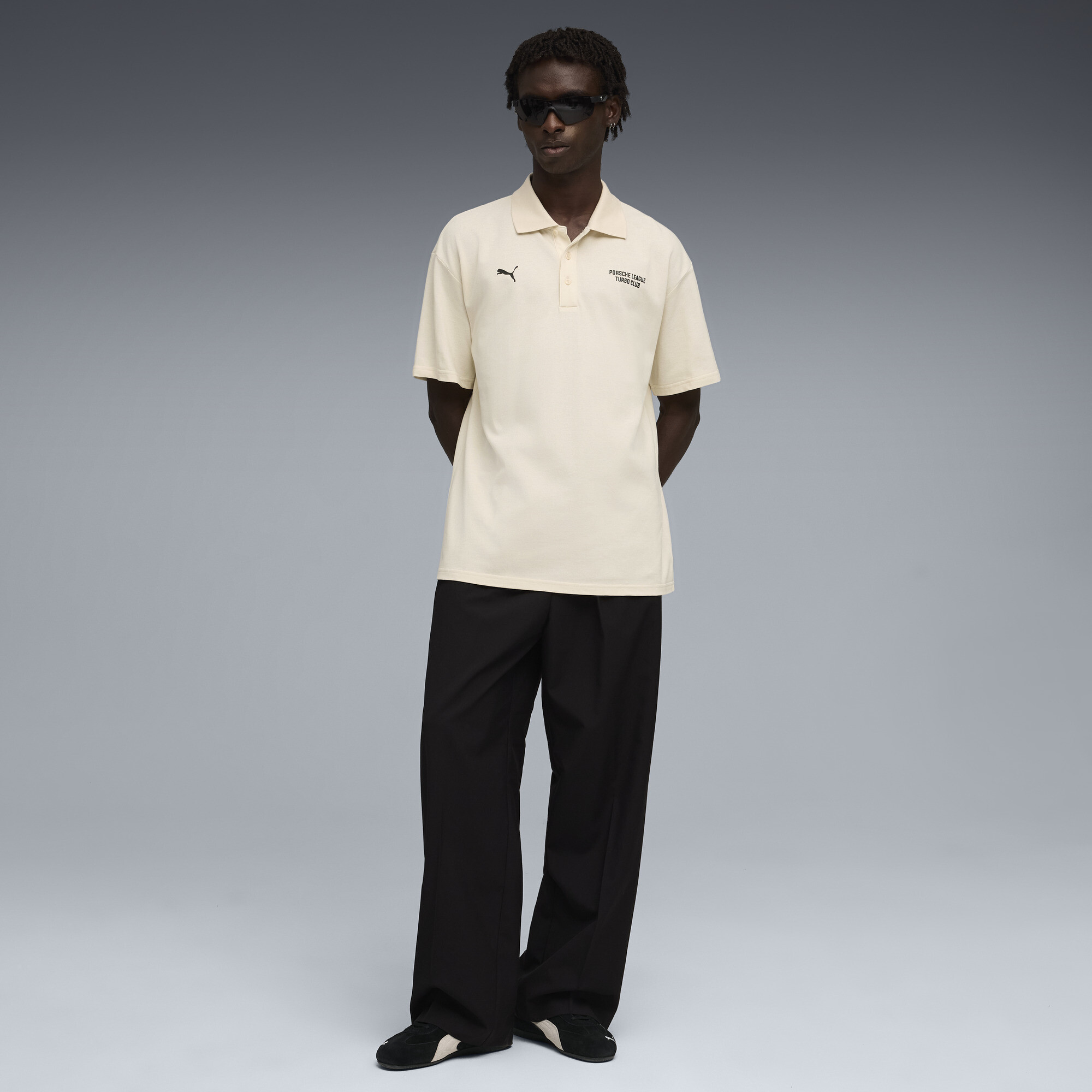 PUMA Porsche Legacy polo voor Heren, Maat XS thumbnail 4