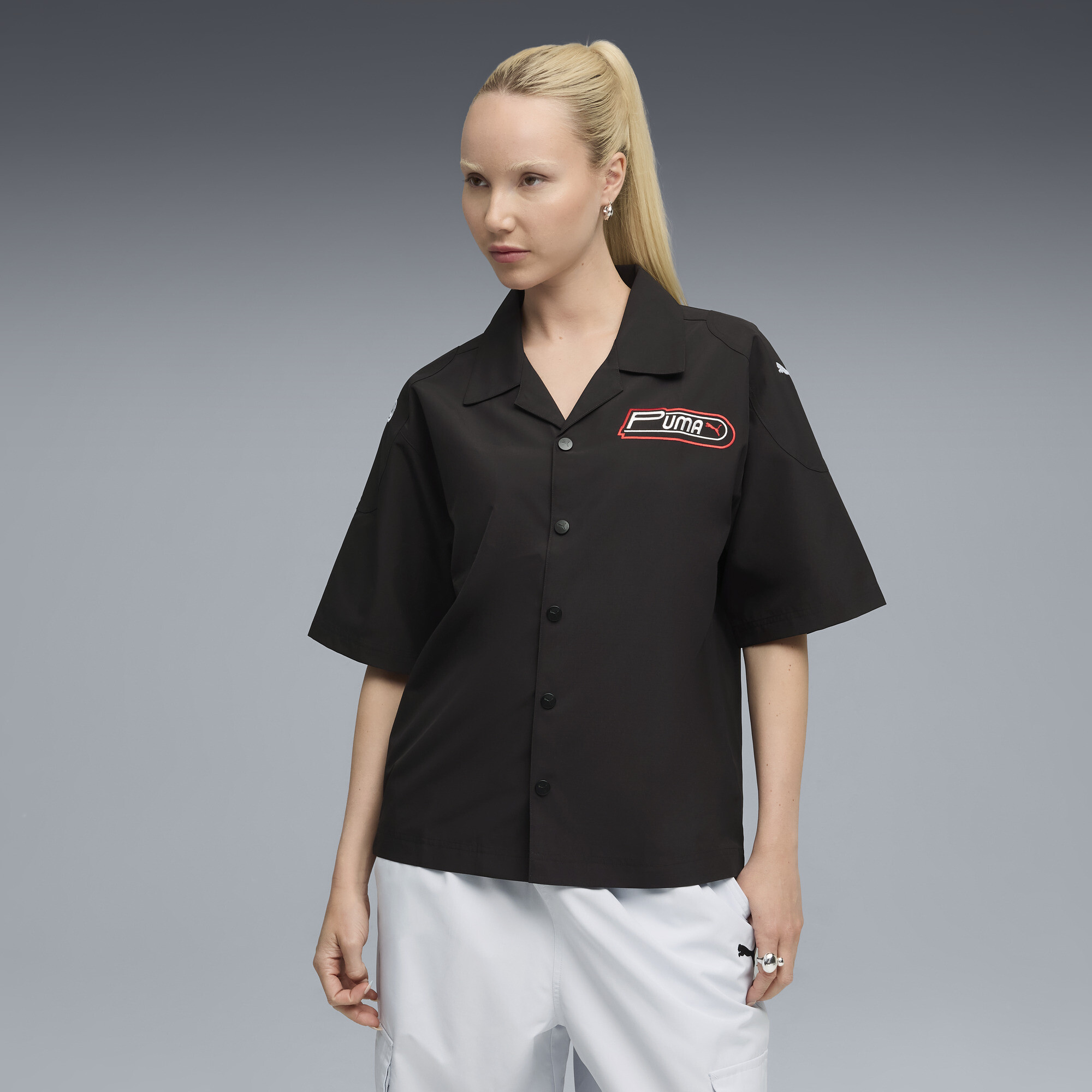 FUTURE.PUMA.ARCHIVE Graphic Boxy Racer Shirt Unisex | T-shirts