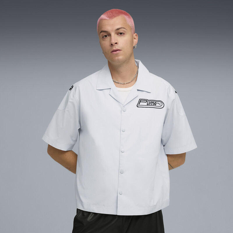 

PUMA FUTURE ARCHIVE Boxy Graphic Embroidered Shirt
