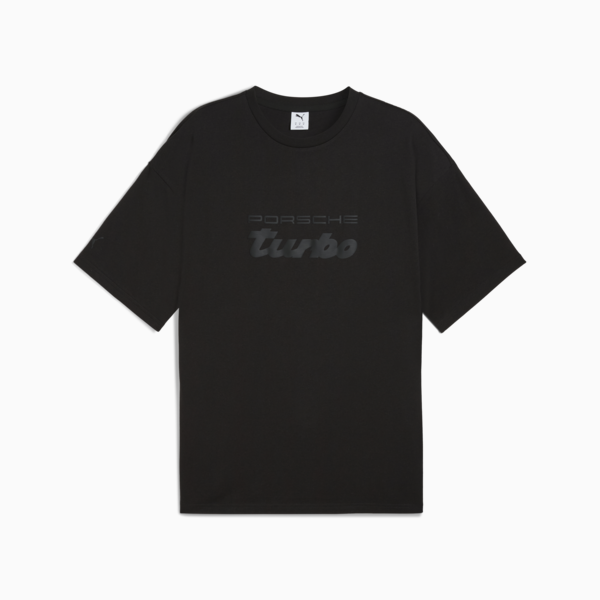 Porsche Legacy Essentials Tee Men, PUMA Black, large-ZAF