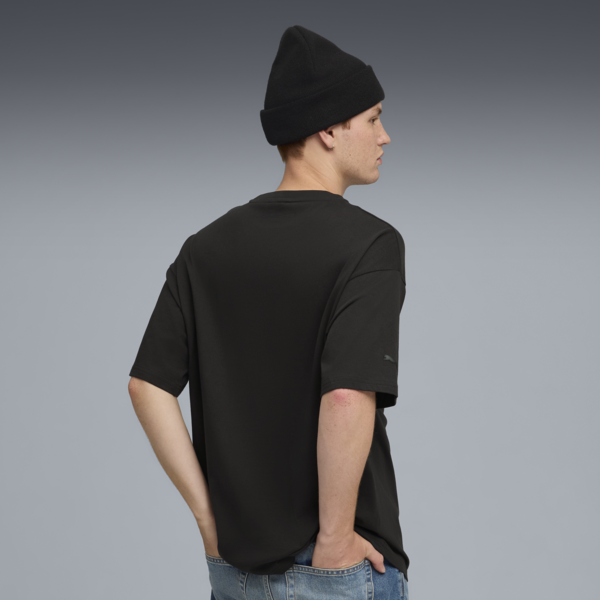 Porsche Legacy Essentials Tee Men, PUMA Black, large-ZAF