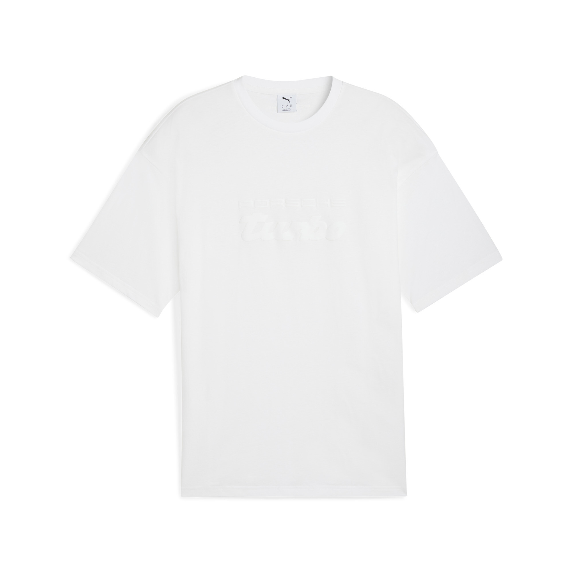 PUMA Porsche Legacy Essentials T-shirt voor Heren, Wit, Maat XL thumbnail 3