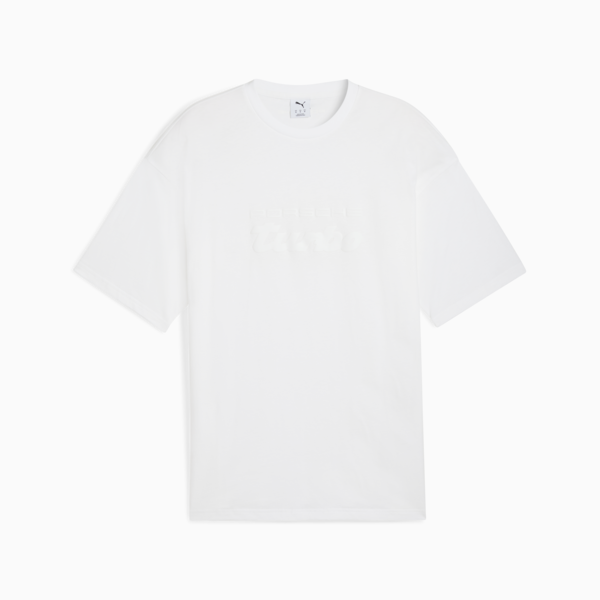 Porsche Legacy Essentials Tee Men, PUMA White, large-ZAF