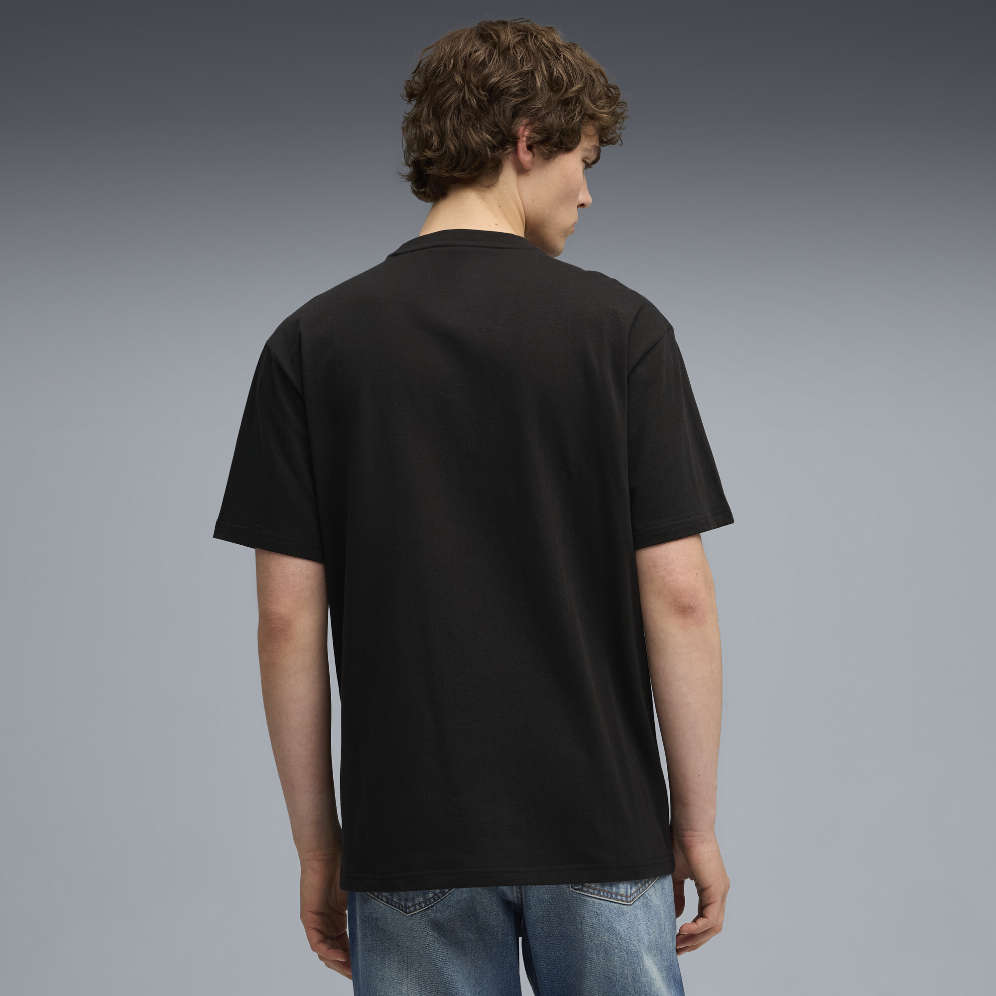 PUMA Scuderia Ferrari Premium T-shirt voor Heren, Zwart, Maat XS thumbnail 3