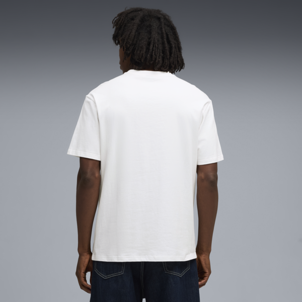 Scuderia Ferrari Premium Tee Men, PUMA White, large-ZAF