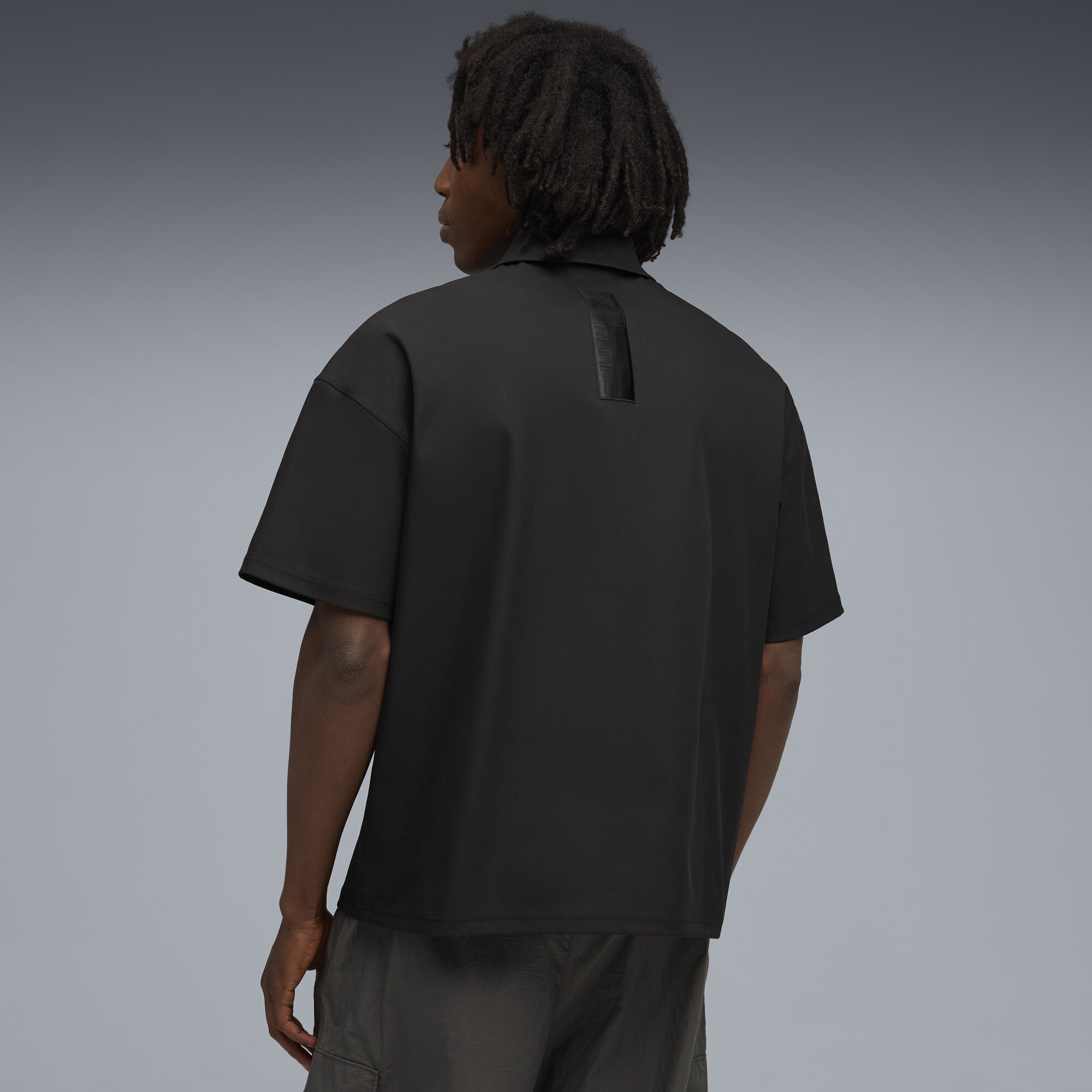 PUMA Scuderia Ferrari Premium polo voor Heren, Zwart, Maat M thumbnail 5