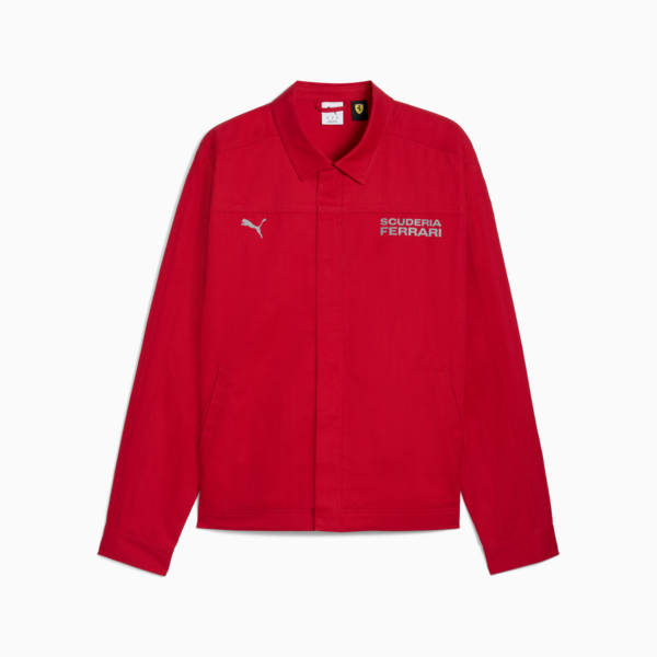Scuderia Ferrari HP Lifestyle Jacket Men, Rosso Corsa, large-ZAF