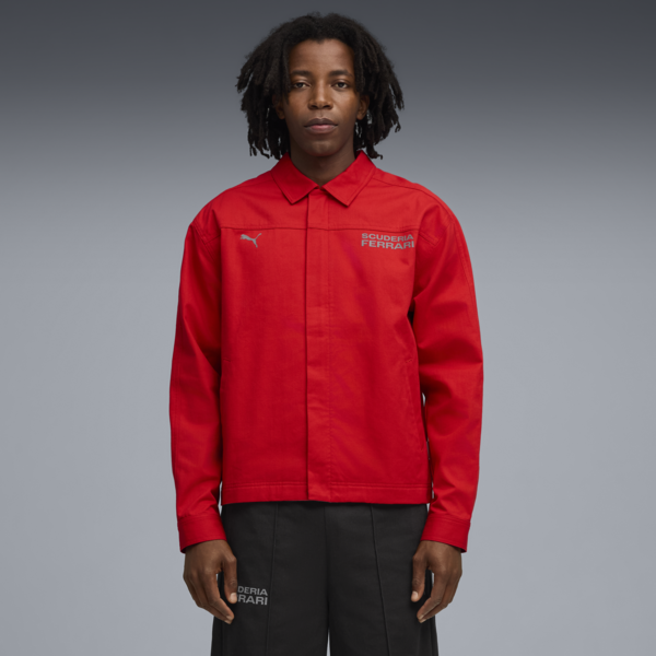 Scuderia Ferrari HP Lifestyle Jacket Men, Rosso Corsa, large-ZAF