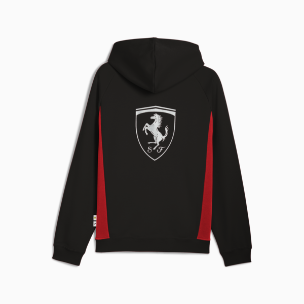 Scuderia Ferrari Lifestyle Hoodie Men, PUMA Black, large-ZAF