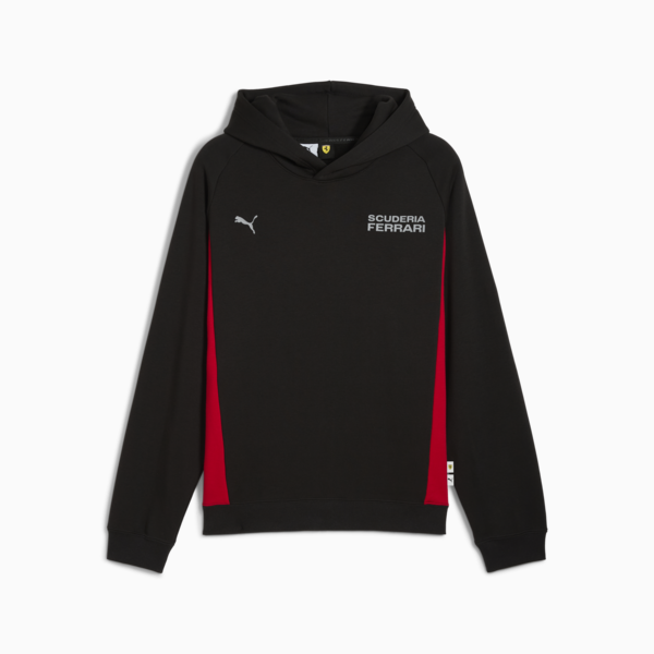 Scuderia Ferrari Lifestyle Hoodie Men, PUMA Black, large-ZAF