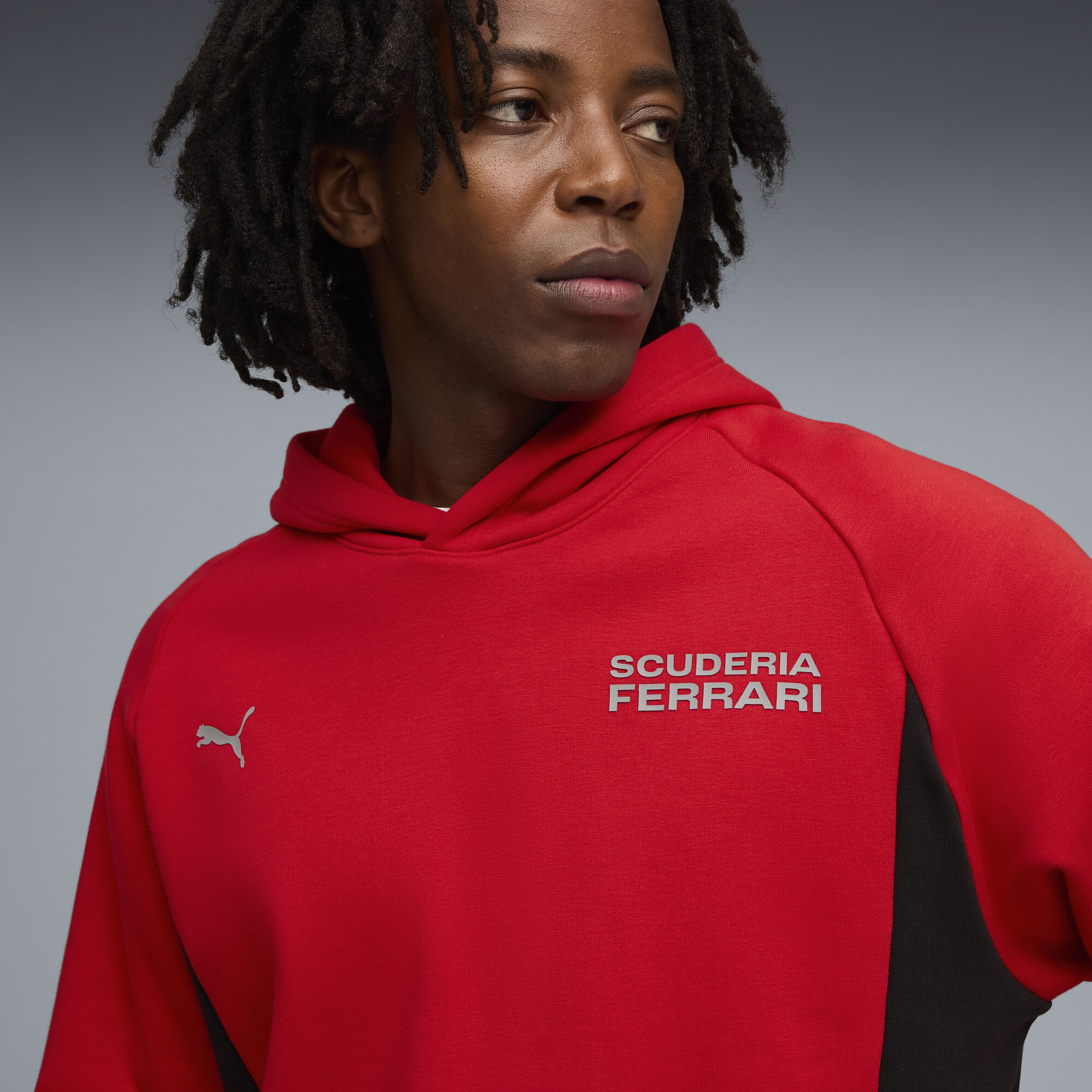 PUMA Scuderia Ferrari Lifestyle hoodie voor Heren, Rood, Maat XL thumbnail 5
