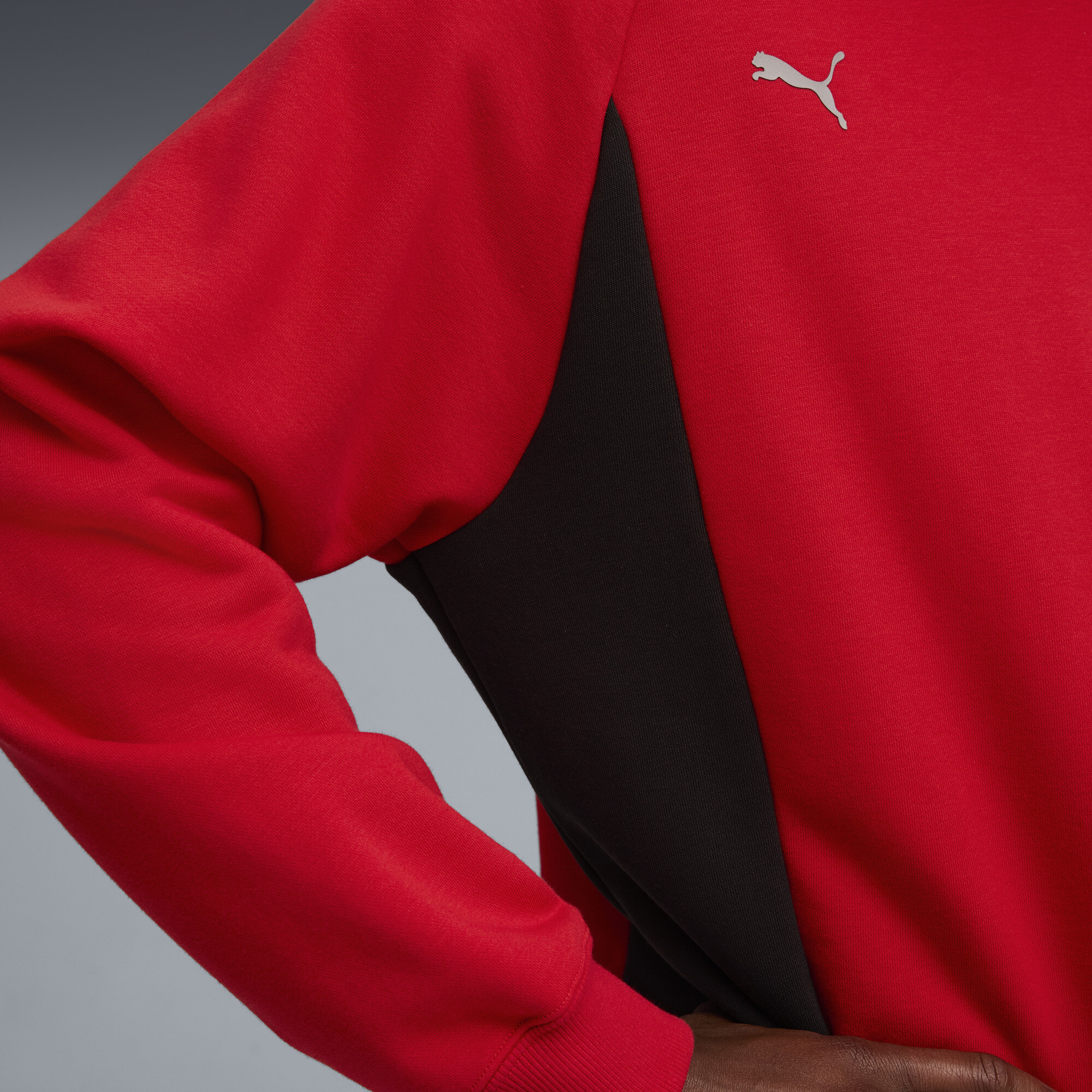 PUMA Scuderia Ferrari Lifestyle hoodie voor Heren, Rood, Maat XL thumbnail 2