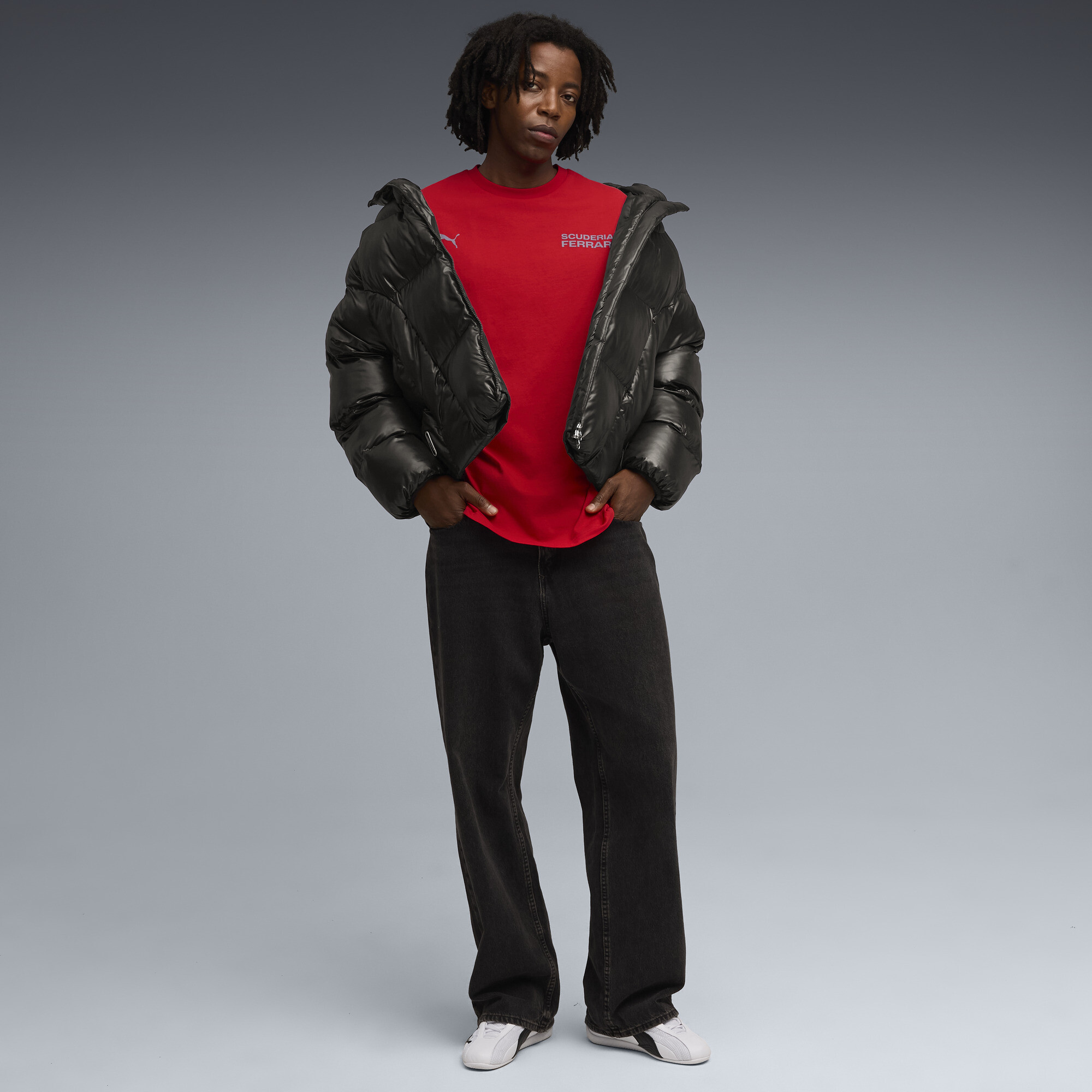 PUMA Scuderia Ferrari Lifestyle T-shirt voor Heren, Rood, Maat XL thumbnail 2