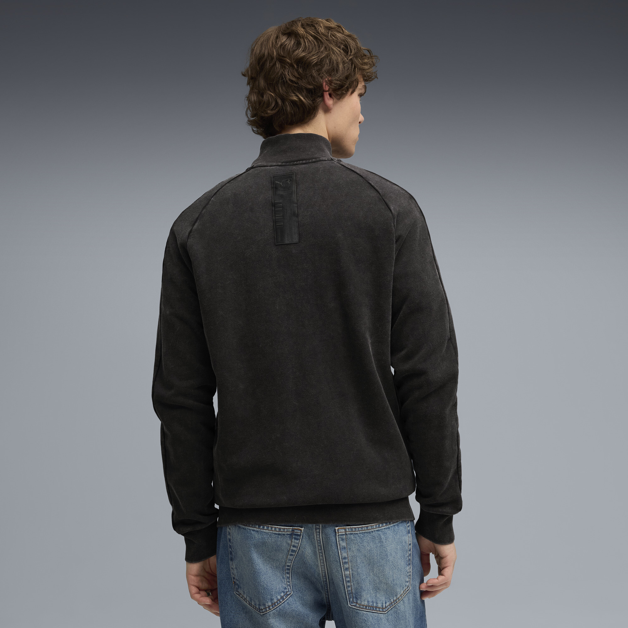 PUMA Scuderia Ferrari T7-jack voor Heren, Zwart, Maat XXL thumbnail 5