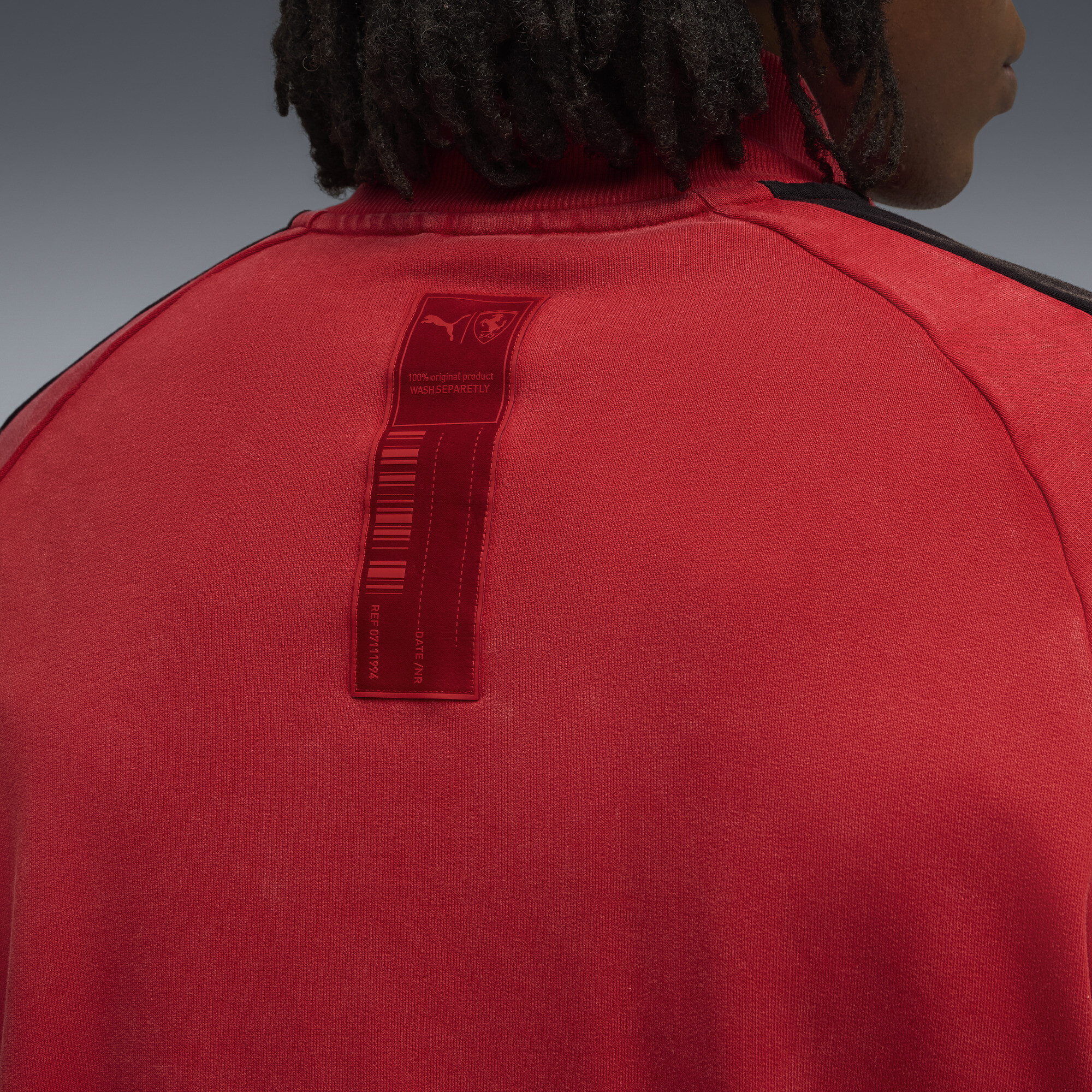 PUMA Scuderia Ferrari T7-jack voor Heren, Rood, Maat L thumbnail 4