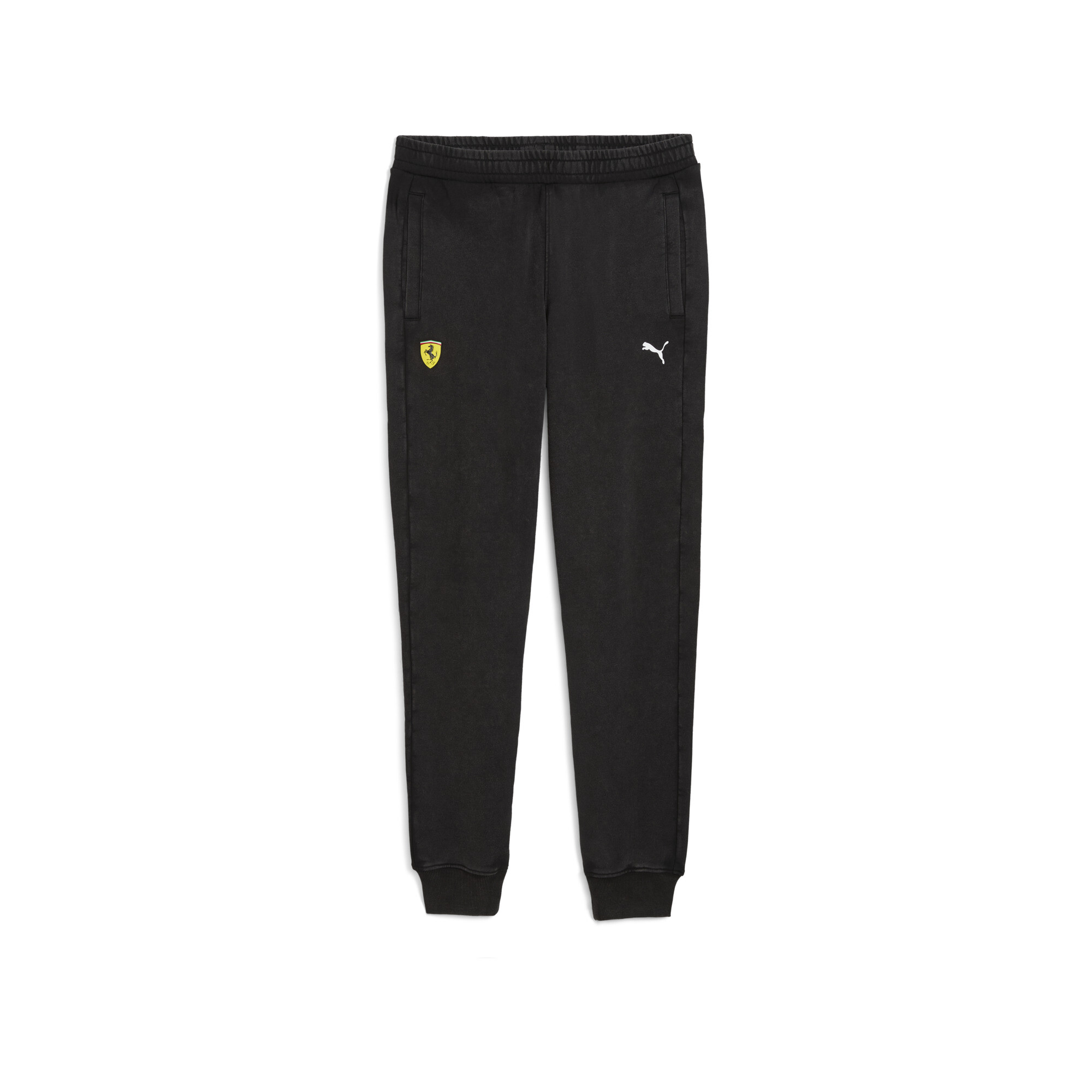 PUMA Scuderia Ferrari T7 broek voor Heren, Zwart, Maat XS
